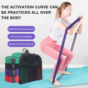 Fitness Long Resistance Bands Fabric Set