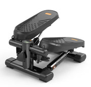 CD Monitor Home Office Exercise 330LBS Capacity Mini Stepper With Resistance Bands And LCD Monitor