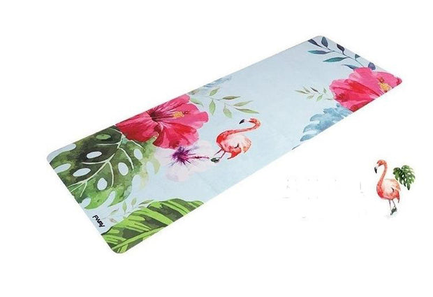 Natural Rubber Slip-resistant Yoga Mats Yoga Blanket Folding Fitness Mat