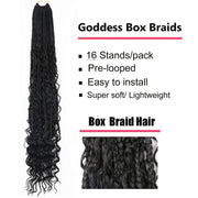 Chemical Fiber Hair Three-strand African Braid Crochet Hair