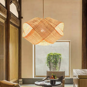 Bamboo Woven Bamboo Lamp Creative Decorative Chandelier