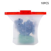 Kitchen Refrigerator Silicone Food Storage Bag