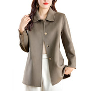 Women's Fashion Double-sided Cashmere Wool Coat