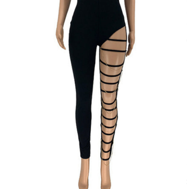 Casual Sexy Women's Ripped Leggings