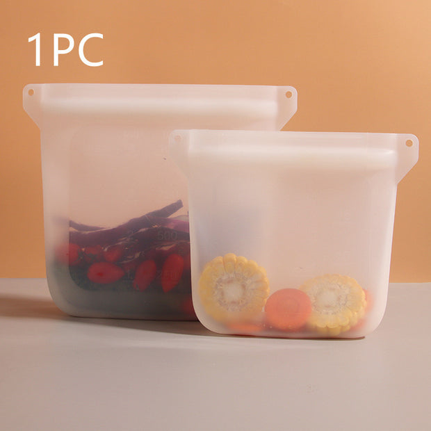 Silicone Food Safety And Tasteless Storage Bag